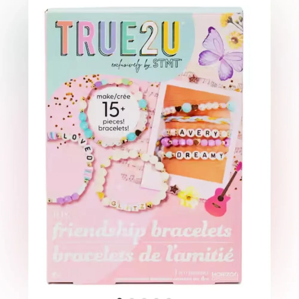 NIB STMT True2U DIY Friendship Flower Bracelets Kit